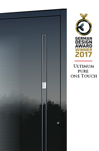 German Design Award Winner 2017 - Aluminium Haustüren Pure